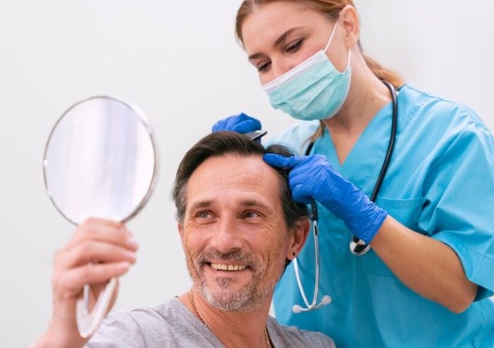 Umfassende Patientenbetreuung durch den Haartransplantationsarzt