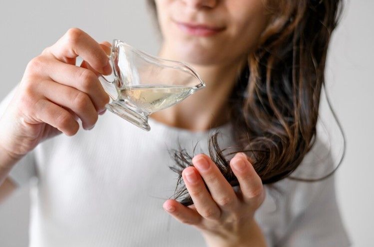 Natürliche methoden, um Haare wiederherzustellen
