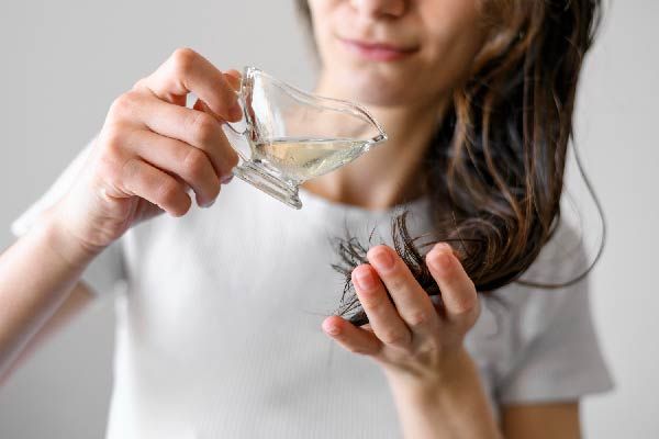 Haarmaske zur Hydratation mit Kokosnussöl