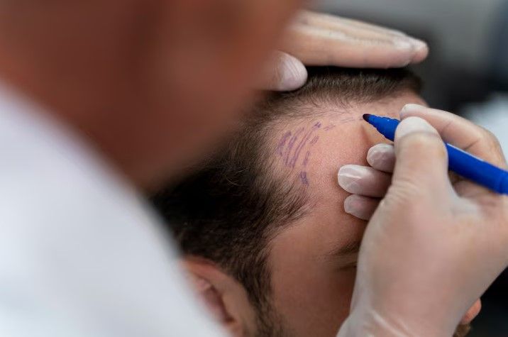 Nachsorge nach einer Haartransplantation